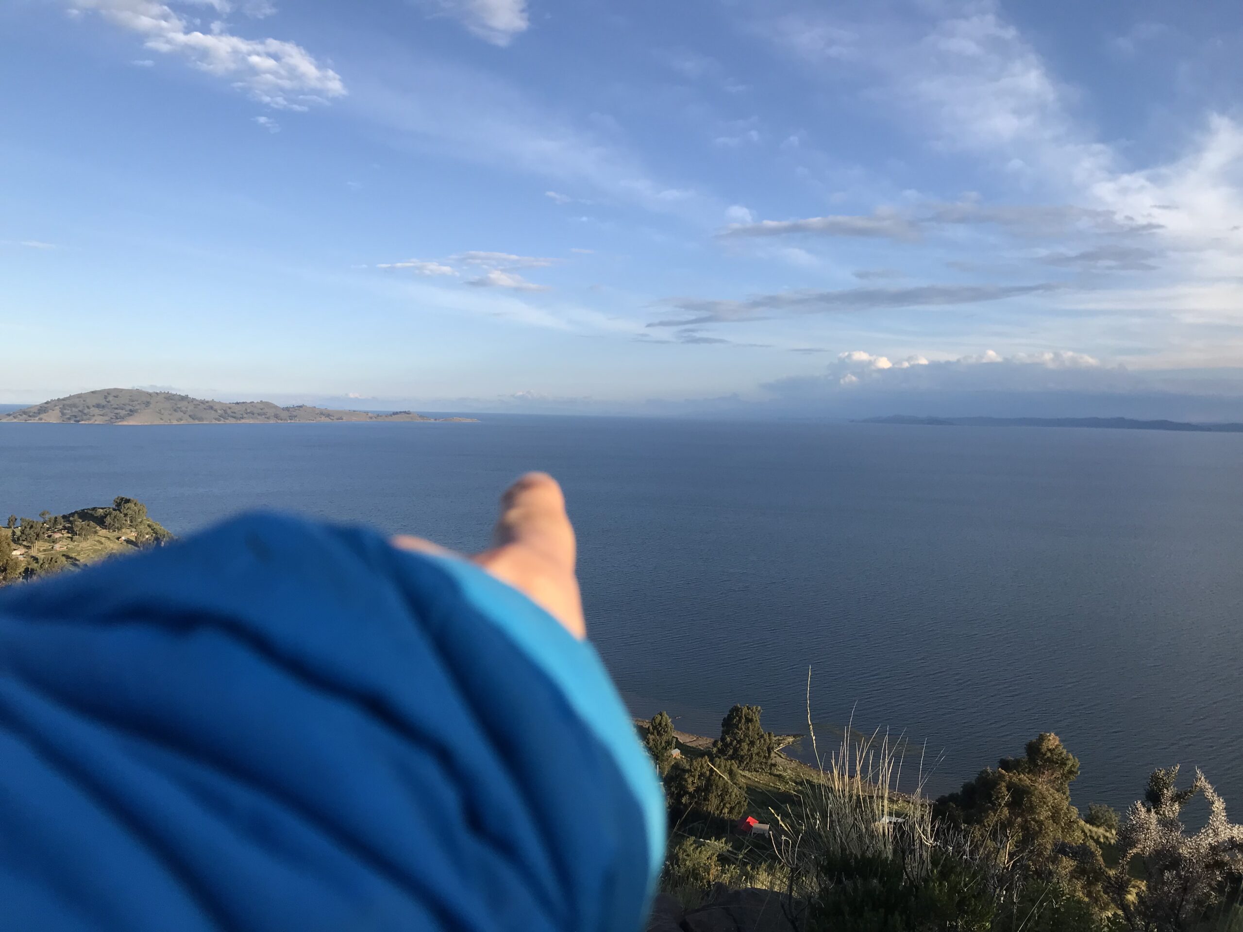 Direction Llachon au bord du lac Titicaca